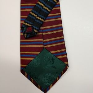Tommy Hilfiger | Accessories | Tommy Hilfiger Mens Tie Red Blue Gold ...